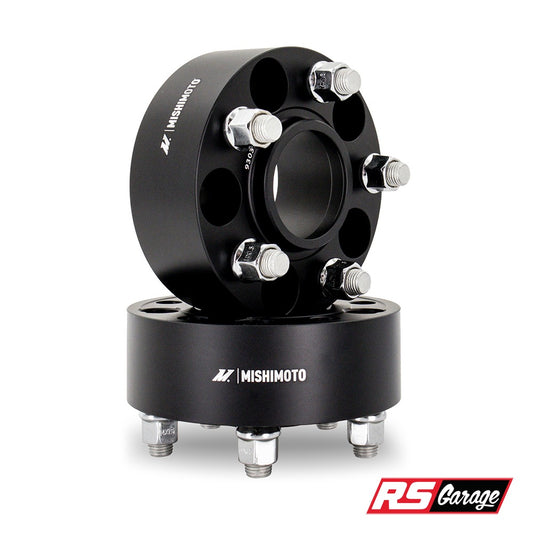 Mishimoto Wheel Spacers - 5x100 - 56.1 - 45 - M12 - Black
