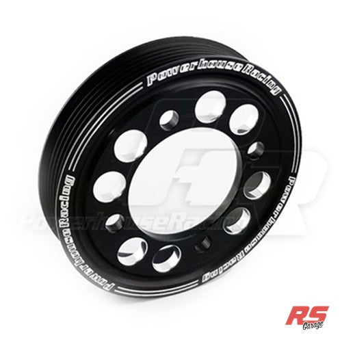 PHR Billet Aluminum Water Pump Pulley -Black edition