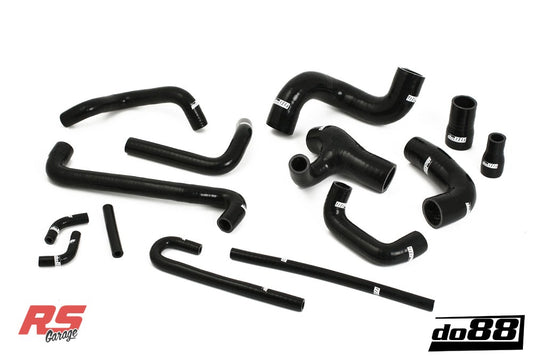 Do88 86-92 BMW M3 S14B23/S14B23 Evo II/S14B23 Evo III (E30) Coolant Hoses - Black
