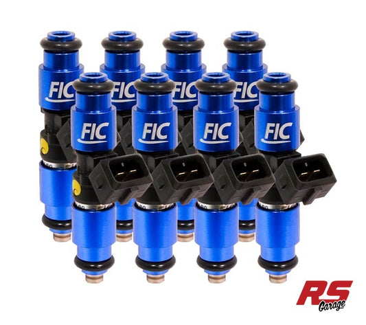 Fuel Injector Clinic 1200cc (130 Lbs/Hr At OE 58 Psi Fuel Pressure) FIC Fuel Injector Clinic Injector Set for Holley Hemi (High-Z)