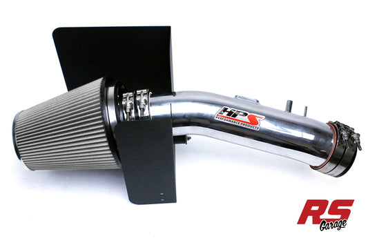 HPS Polished 827 Series Performance Air Intake 2008-2011 Toyota Sequoia 5.7L V8 Includes Heat Shield