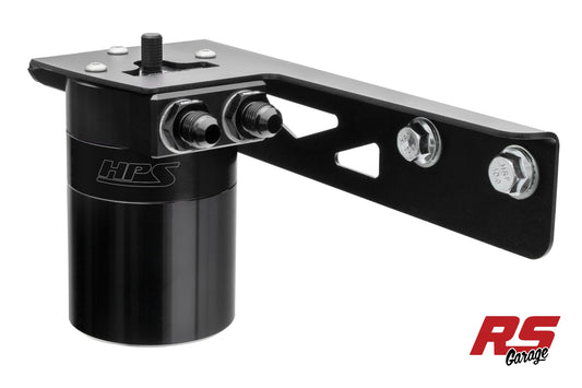 HPS Black Oil Catch Can 2003-2009 Toyota 4RUNNER 4.7L V8