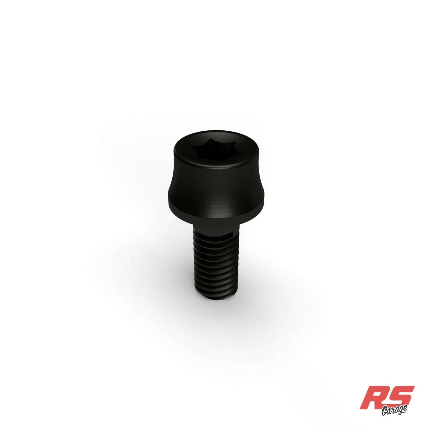 Bolt, Titanium, Torx Head with Flange, M6x1.0, 14mm Long, Machined