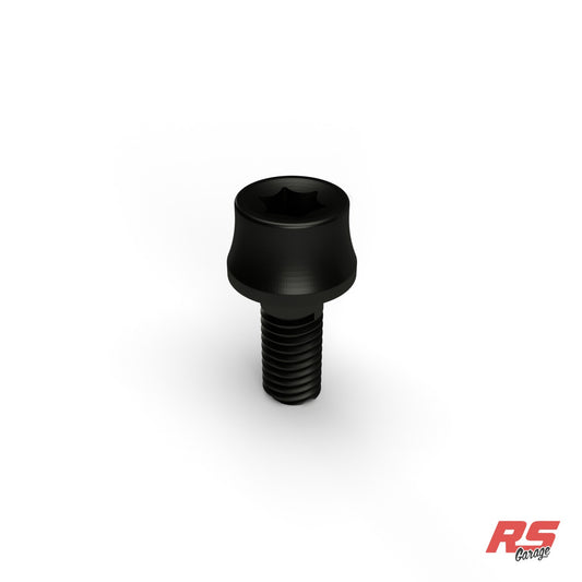 Bolt, Titanium, Torx Head with Flange, M6x1.0, 14mm Long, Machined