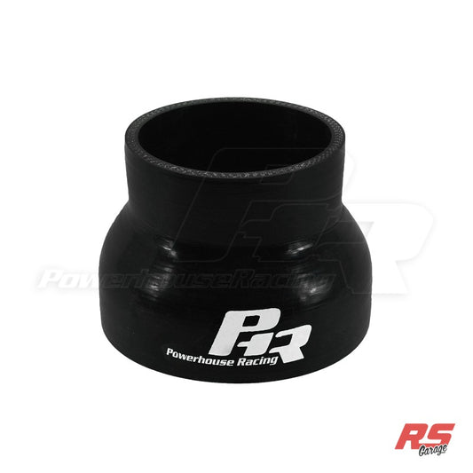 3" to 4.0" Silicone Reducer, Black