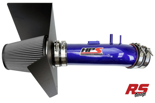 HPS Performance Shortram Air Intake 2012-2019 Toyota Tundra 5.7L V8 Includes Heat Shield Blue