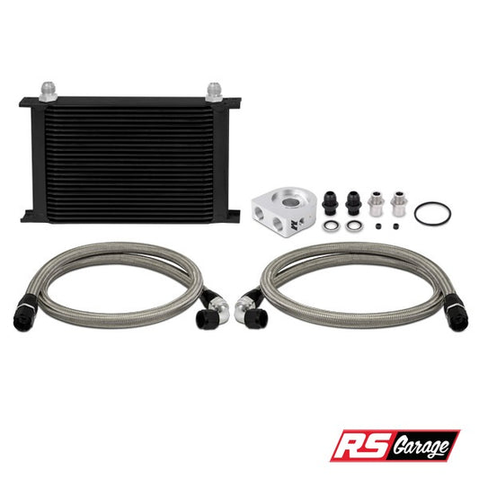 Mishimoto Universal 19 Row Oil Cooler Kit Black