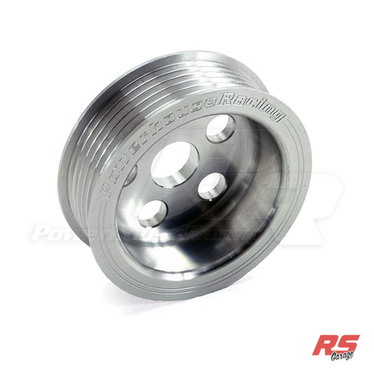PHR Billet Aluminum Alternator Pulley, 2.9" OD (underdrive) -Machined Finish