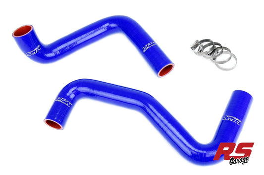 HPS Blue Coolant Hose Kit 240SX S13 S14 S15 LS Swap LS1 Water Pump 9 O'clock Thermostat Sr Radiator