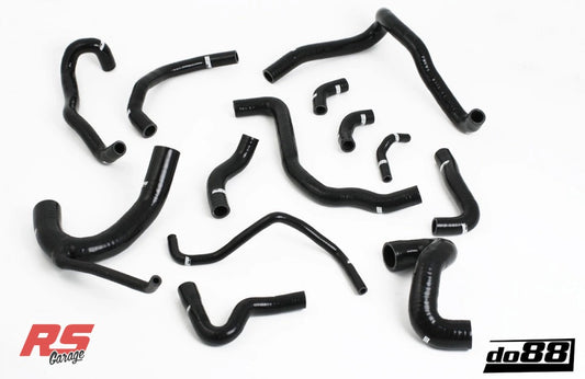 Do88 98-02 Audi S4/RS4 2.7L BiTurbo (B5) Radiator Hoses - Black