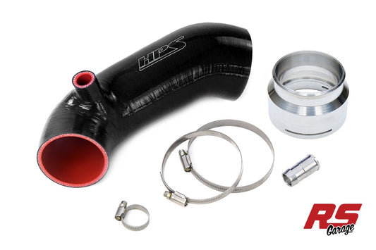 HPS Black Silicone Air Intake Hose 2020-2026 Toyota Supra 3.0L Turbo