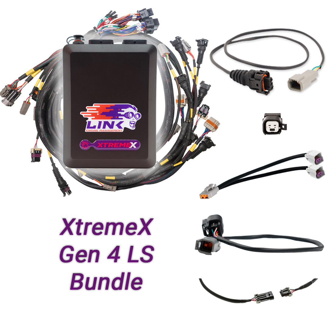 109-9020B Link Gen4 LS Drive-By-Wire Bundle: G4X Xtremex ECU + LS Engine Harness Bundle