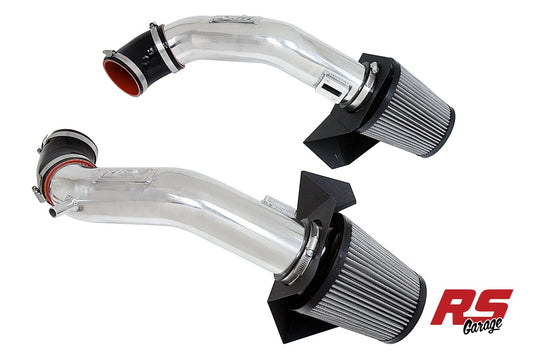 HPS Polished 827 Series Performance Air Intake 2011-2013 Infiniti M56 5.6L V8 Includes Heat Shield