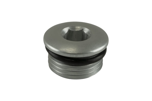 TS-OB-08-CL Turbosmart Fitting -8 AN ORB Blank - Silver