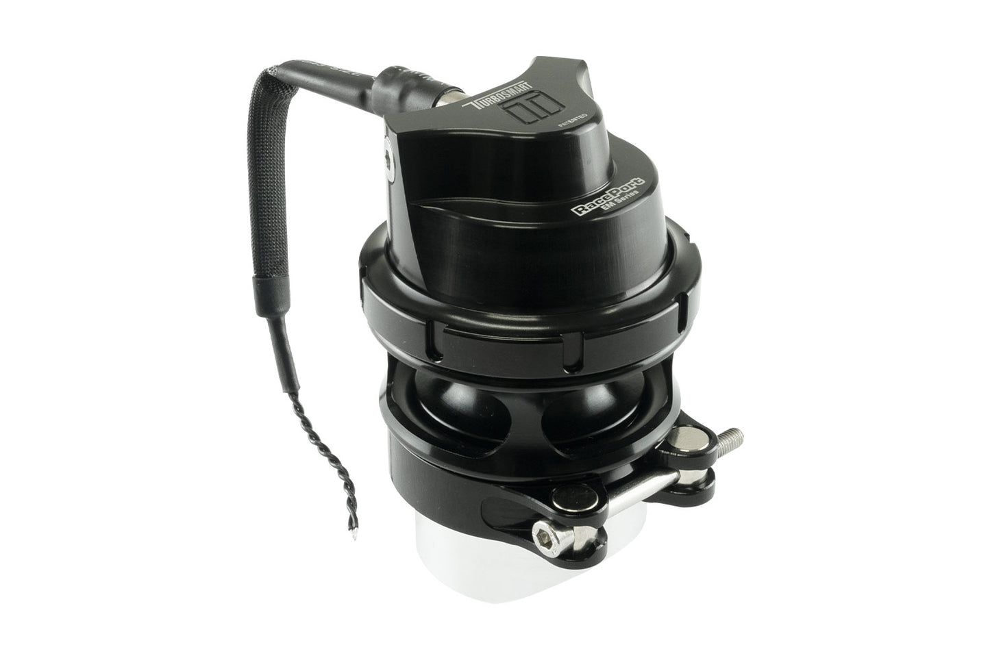 TS-0224-1135 Turbosmart Gen V RacePort EM Sleeper BOV Blow Off Valve 50mm Black 330 CFM Universal TS-0224-1135