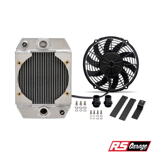 Mishimoto Universal Drag Race Performance Aluminum Radiator - Natural