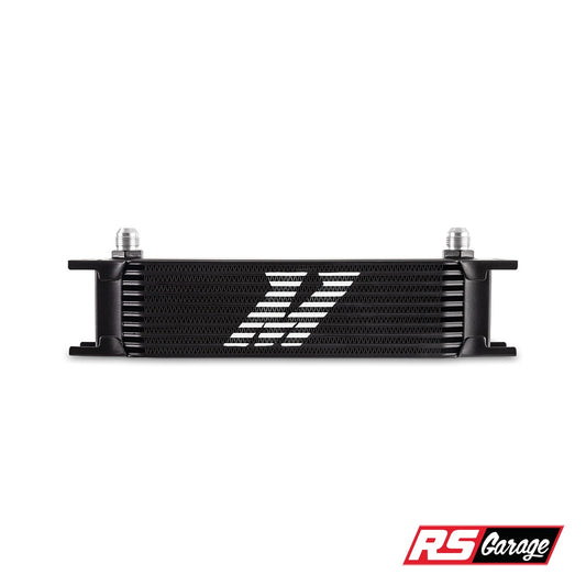 Mishimoto Universal -8AN 10 Row Oil Cooler - Black