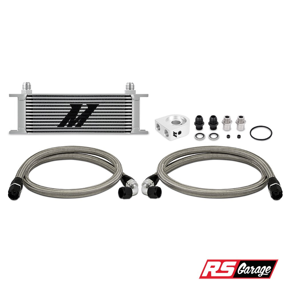 Mishimoto Universal 13 Row Oil Cooler Kit (Silver)