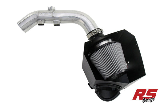 HPS Polished Shortram Air Intake 2015-2019 Bmw X6 N55B30