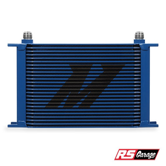 Mishimoto Universal 25 Row Oil Cooler - Blue