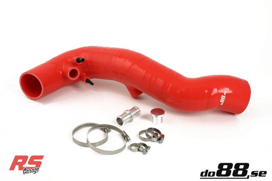 Do88 Volvo S60/V70/XC70/S80/XC90 Turbo 3in Inlet Hose Red
