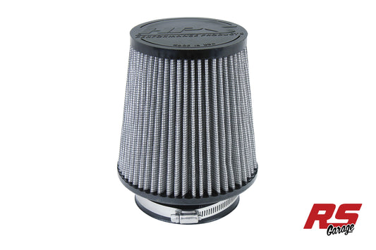 HPS Performance Universal Round Air Filter 4" Flange ID 6" Element Length 7.75" Overall Length