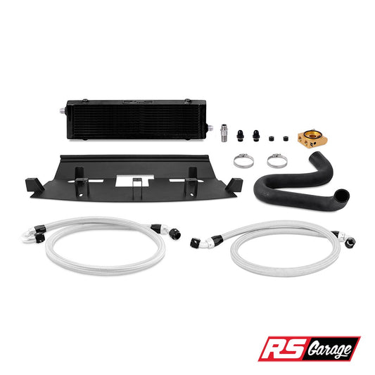 Mishimoto Thermostatic Oil Cooler Kit Black Ford Mustang GT 18+ 5.0L Coyote Gen 3