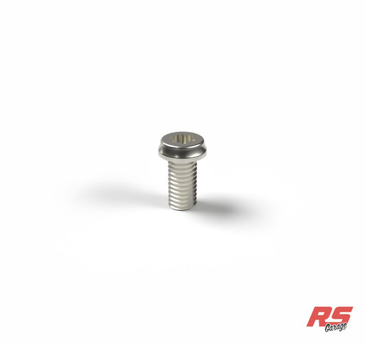 Bolt, Titanium, Low-Profile Volcano Torx Head, 10-32, .375in Long - Machined