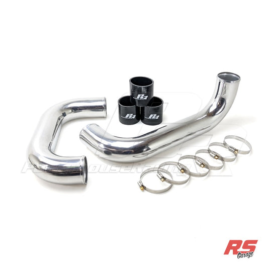 PHR 3.0" Cold Side Intercooler Pipe -Raw - For PHR or ETS Intercoolers or similar with straight entry end tank to facto