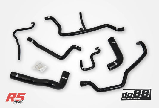 Do88 91-96 BMW 525i/525ix (E34) Coolant Hoses - Black