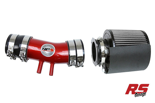 HPS Red 827 Series Performance Air Intake 1999-2004 Nissan Frontier 3.3L V6 Non Supercharged Includes Heat Shield