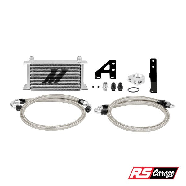 Mishimoto Fits Subaru WRX STI 2015 EJ257 Oil Cooler Kit Silver