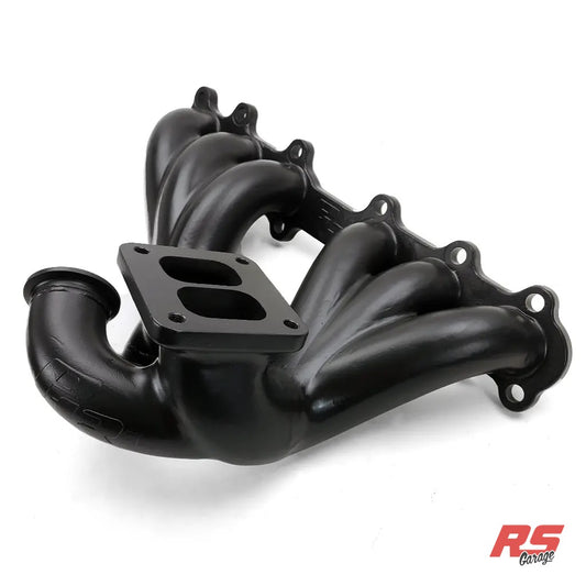PHR S1 Turbo Manifold for 2JZ-GTE - Dual Gate 44, 45 or 46mm, Twin Scroll, Ceramic Coated Black