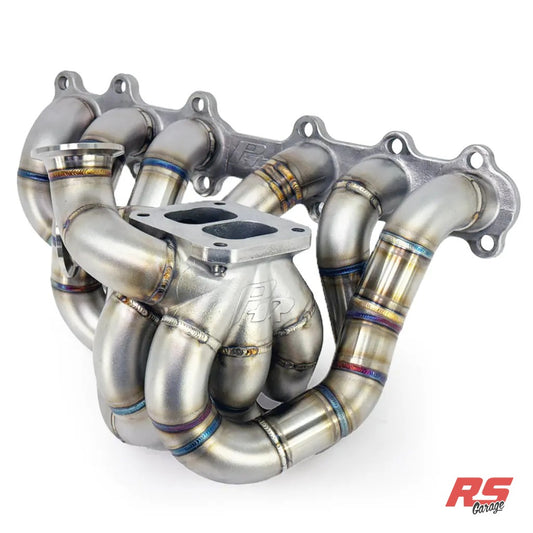 PHR S23A Turbo Manifold for for IS300, 2JZ-GE - Cast, (D) Dual wastegate, Twin Scroll, Dual Gate 44, 45 or 46mm