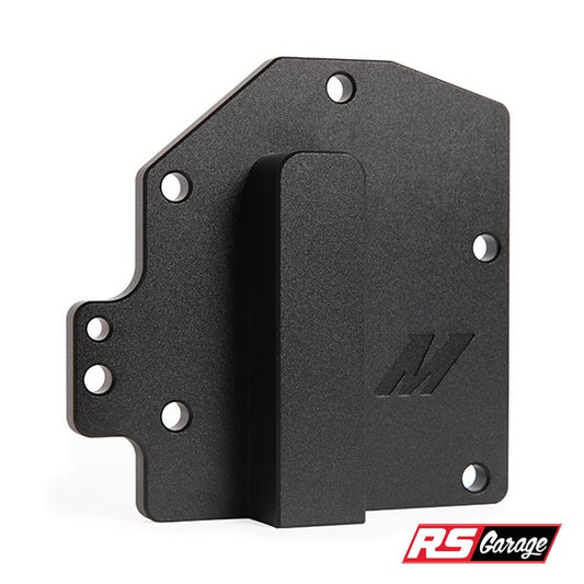 Mishimoto 2015+ Ford Mustang GT RHD Oil Cooler Block-Off Plate - Black