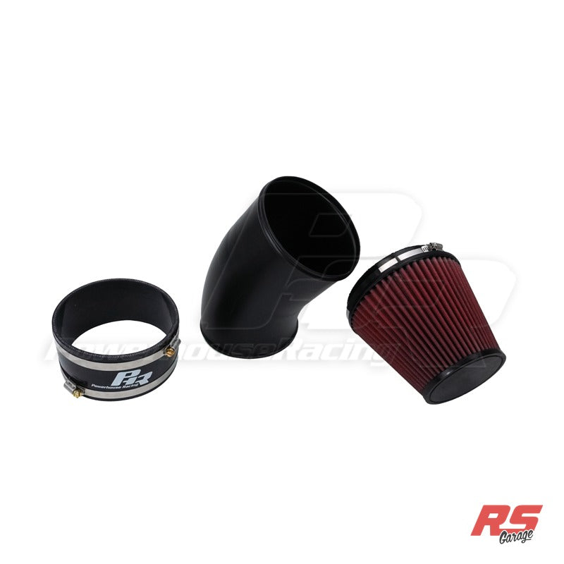 PHR 6" Intake Kit for Single Turbo -Matte black powder coat