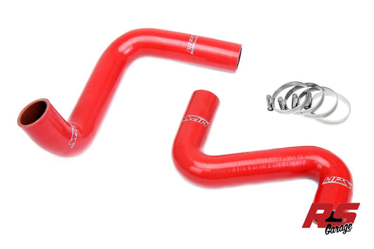 HPS Red Coolant Hose Kit 240SX S13 S14 S15 LS Swap LS3 LS7 Water Pump 9 O'clock Thermostat Sr Rad