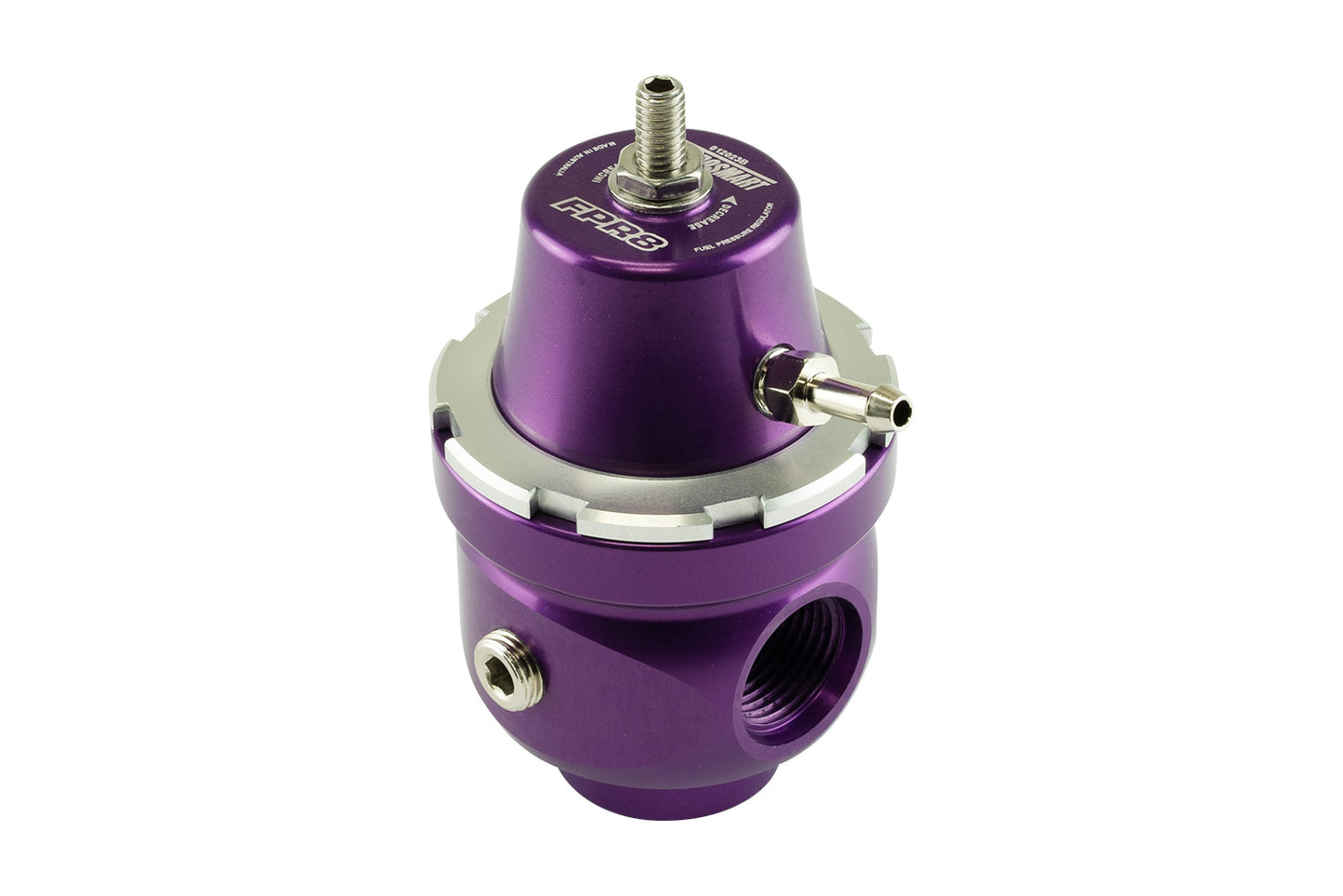 TS-0404-1033 Turbosmart FPR8 Fuel Pressure Regulator EFI 1:1 35-80 PSI -8 AN Purple (Supersedes TS-0401-1111)