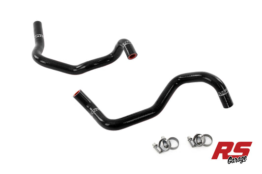 HPS Silicone Heater Hoses 2009-2010 Subaru Impreza 2.5 GT EJ255 2.5L H4 Turbo Black