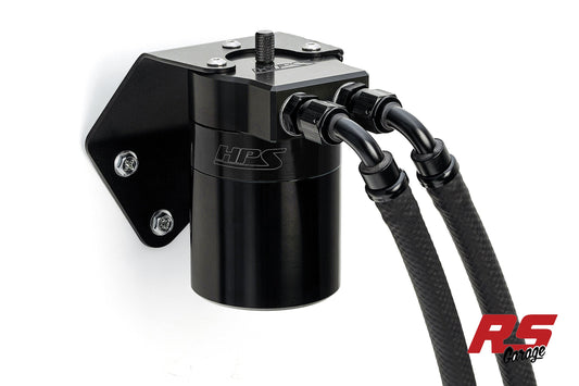 HPS Black Oil Catch Can 2015-2019 Subaru Outback 2.5L Naturally Aspirated
