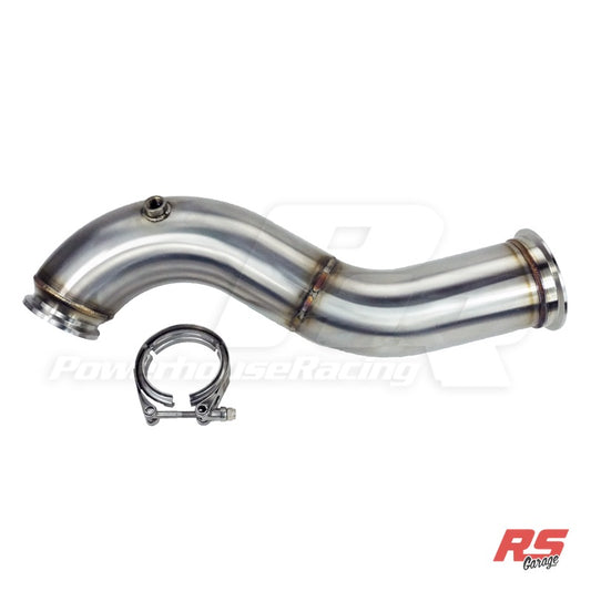 PHR 5.0" Stainless Mandrel Bent Downpipe - Manifold and turbine Specific - Built to Order