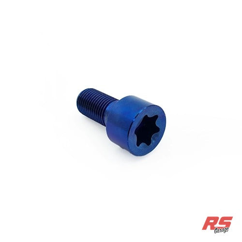 Titanium Cam Gear Bolt - Blue Anodized, 30mm