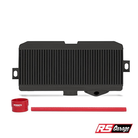 Mishimoto WRX STI 08-21 EJ257 Top Mount Black Intercooler Kit w/ Red Hoses