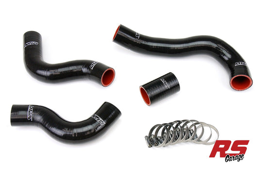 HPS Black Reinforced Silicone Radiator Coolant Hose Kit for 1984-1989 Nissan 300ZX 3.0L V6 Turbo / Na