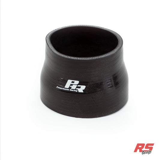 3.5" to 4.0" Silicone Reducer, Black