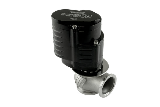TS-0552-1502 Turbosmart Gen-V eWG40 CompGate Comp-Gate 40 40mm V-Band Electronic External Wastegate Black