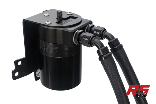 HPS Black Oil Catch Can 2022-2026 Acura Mdx Type S 3.0L Turbo