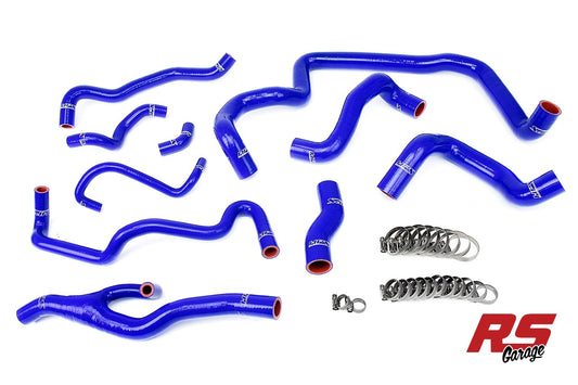 HPS Blue Silicone Radiator and Heater Hoses 2007-2011 Mini Cooper S 1.6L Turbo Automatic Trans