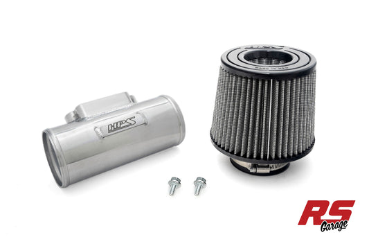 HPS Polished Maf Sensor Housing Lexus/Toyota 2JZ 1MZ 1UZ Engine Includes Air Filter