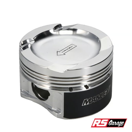 Manley Forged Pistons Set BMW 135i 335i 335is 535i Z4 35i N54B30 07-13 84.5mm +0.5mm -16.5cc 10.2:1